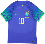 Neymar 10 x Brazil Away 2022 World cup T-shirt, Authentic Quality