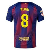 Pedri 8 x Barcelona Home T-shirt 25/26, Showroom Quality
