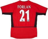 Forlan 21 x Manchester United 2002/04 Classic Home Retro