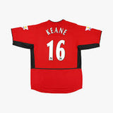 Keane 16 x Manchester United 2002/04 Classic Home Retro