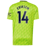 Eriksen 14 x Manchester United Third T-shirt 22/23, Authentic Quality