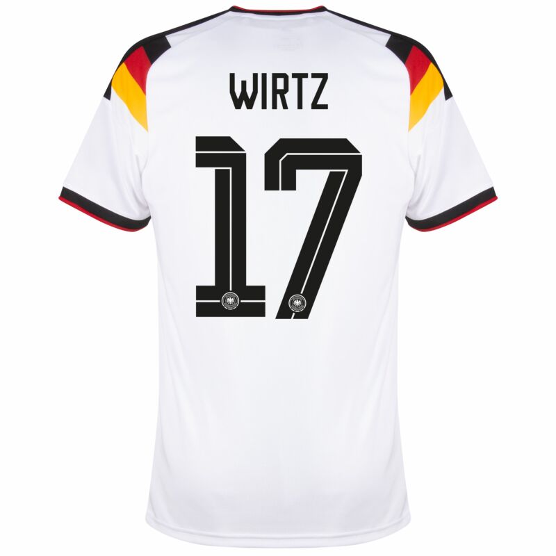 f*9様 ドイツ代表 WIRTZ ヴィルツ #17 ユニフォーム 中古 Wirtz 17 x Germany Home 2026 World Cup T-shirt, Showroom Quality