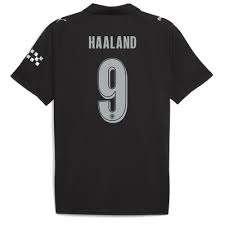 Haaland 9 x Manchester City Away T-shirt 25/26, Authentic Quality