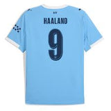 Haaland 9 x Manchester City Home T-shirt 25/26, Authentic Quality