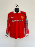 Manchester United 1998/99 Classic Home Retro in Full Sleeves