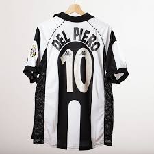 Del Piero 10 x Juventus 1997/98 Home Retro T-shirt