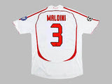 Maldini 3 x AC Milan 2006/07 Away Classic Retro