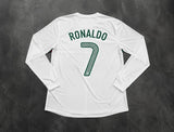 Ronaldo 7 x Portugal 2012 Away Full Hand Retro T-shirt