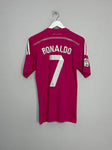 Ronaldo 7 x Real Madrid 2014/15 Classic Away Retro