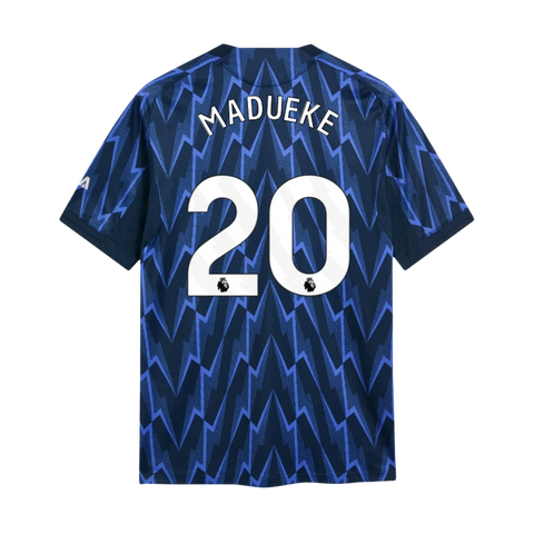 Madueke 20 x Arsenal Away T-shirt 25/26, Authentic Quality in EPL Font
