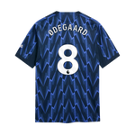 Odegaard 8 x Arsenal Away T-shirt 25/26, Authentic Quality in EPL Font