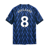 Odegaard 8 x Arsenal Away T-shirt 25/26, Authentic Quality in EPL Font