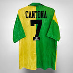 Cantona 7 x Manchester United 1992/94 Classic Third Retro