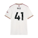 Rice 41 x Arsenal Third T-shirt 25/26, Showroom Quality in EPL Font