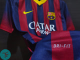 Messi 10 x Barcelona Home 2013/14 Classic Retro - Authentic Quality