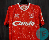 Rush 9 x Liverpool 1989/90 Classic Home Retro