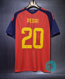 Pedri 20 x Spain Home World Cup 2026 T-shirt, Authentic Quality