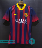 Messi 10 x Barcelona Home 2013/14 Classic Retro - Authentic Quality