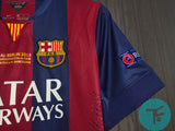 Barcelona Home 2014/15 Classic Retro with Final print