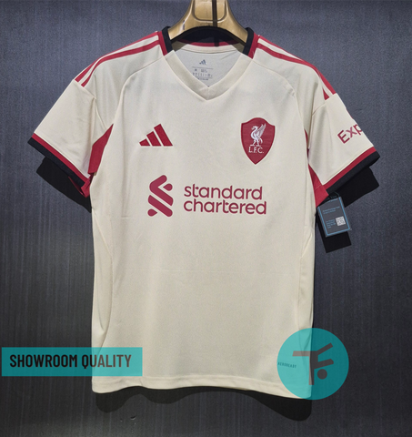 Liverpool Away T-shirt 25/26, Showroom Quality