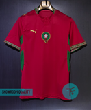 Morocco Home 2026 World cup T-shirt, Showroom Quality