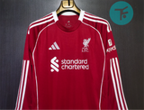 Full Hand : Liverpool Home T-shirt 25/26, Showroom Quality
