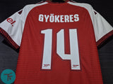 Gyökeres 14 x Arsenal Home T-shirt 26/27, Showroom Quality