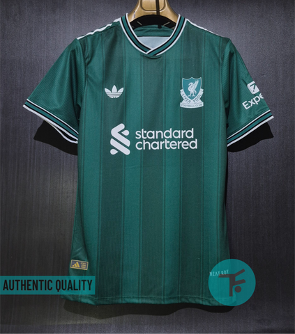 Liverpool Third T-shirt 25/26, Authentic Quality in EPL Font