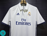 Real Madrid 2016/17 Classic Home Retro, Authentic Quality