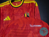 Full Hand : Belgium Home World Cup 2026 T-shirt, Authentic Quality