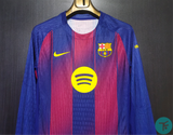 Full Hand : Barcelona Home T-shirt 25/26, Authentic Quality