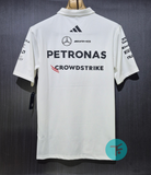 Mercedes AMG Petronas F1 2025 Team Polo - White