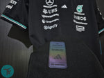 Mercedes AMG Petronas Team Driver T-Shirt - Black