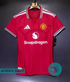 Manchester United Home T-shirt 26/27, Authentic Quality in EPL Font