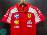 2026 Polo Shirt Puma for Scuderia Ferrari HP
