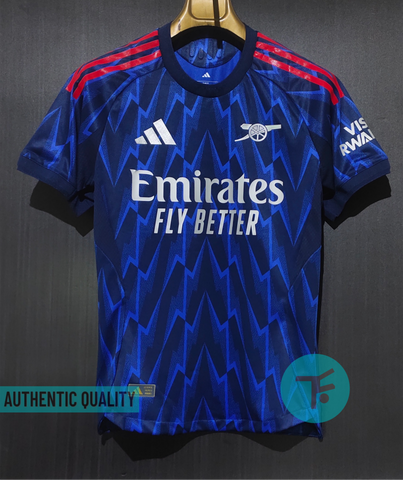 Arsenal Away T-shirt 25/26, Authentic Quality in EPL Font