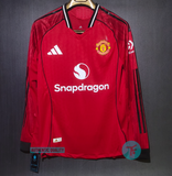 FULL HAND : Manchester United Home T-shirt 25/26, Authentic Quality with EPL Font
