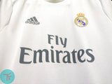 Real Madrid 2015/16 Classic Home Retro of Authentic Quality