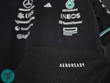 Mercedes AMG Petronas Team Driver T-Shirt - Black
