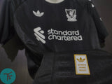 Liverpool GK T-shirt 25/26, Authentic Quality in EPL Font