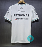Mercedes AMG Petronas Team Driver T-Shirt - White