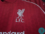 Liverpool Home T-shirt 25/26, Authentic Quality in EPL Font