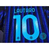 Lautaro x Inter Milan Home T-shirt 25/26, Authentic Quality