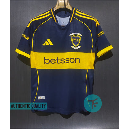 Boca Junior Home T-shirt 25/26, Authentic Quality