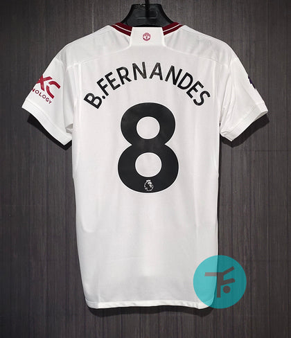 B. Fernandes 8 x Manchester United Third T-shirt 23/24, Showroom Quality