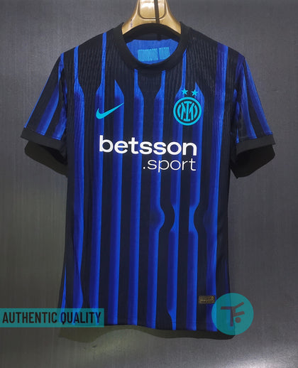 Inter Milan Home T-shirt 25/26, Authentic Quality