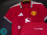 Manchester United Home T-shirt 26/27, Authentic Quality in EPL Font