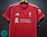 Liverpool Home T-shirt 25/26, Showroom Quality