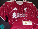 Liverpool Home T-shirt 26/27, Authentic Quality in EPL Font
