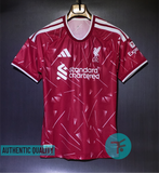 Liverpool Home T-shirt 26/27, Authentic Quality in EPL Font